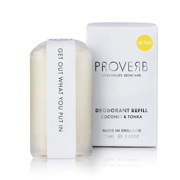 Deodorant REFILL - ACTIVE (Coconut & Tonka)