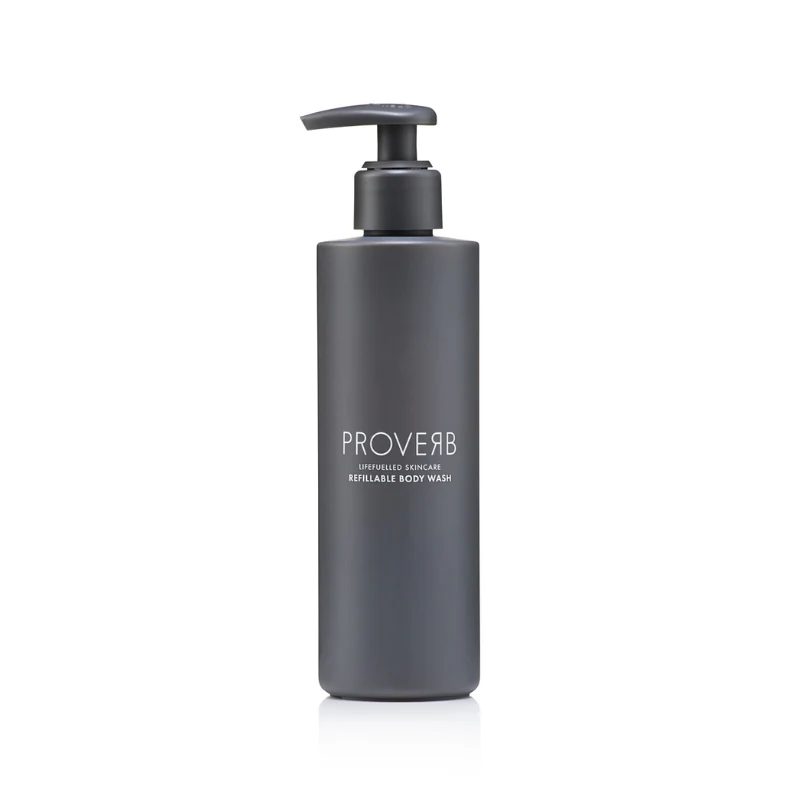 REFILLABLE Body Wash Bottle - GREY