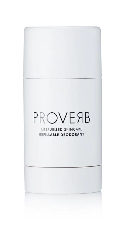 REFILLABLE Deodorant Case - White